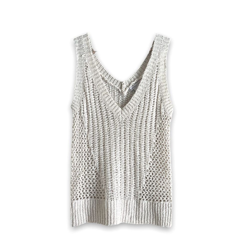 Sincerely Jules Knit  BOHO Tank SZ S